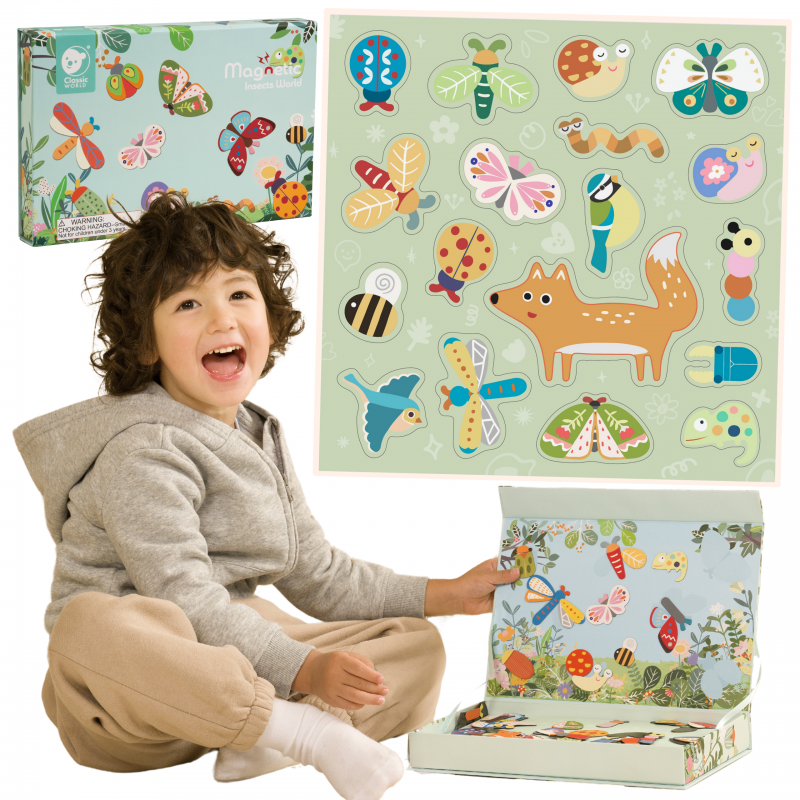 classic-world-ukladanka-magnetyczna-zwierzeta-tablica-klocki-puzzle-pamiec-66-el.jpg Magnetinė dėlionė CW40056 - Image 1
