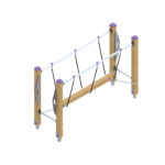 Kliūčių ruožas SZCC/0100 Plienas/medis - Image 2
