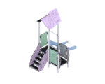 Kompleksinė lauko žaidimų aikštelė ZZPL/0024 - Image 2