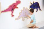 Manipuliacinės sienelės Dinozaurai su vartomais blizgučiais 3 vnt. 356230 - Image 2