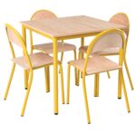 Valgomojo komplektas „Mila“ 80 × 80 cm | įvairių spalvų - Image 6