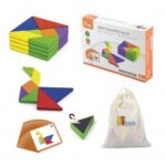 Tangram medinis loginis žaidimas-dėlionė 50643