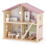 Lėlių namas su baldais 44256