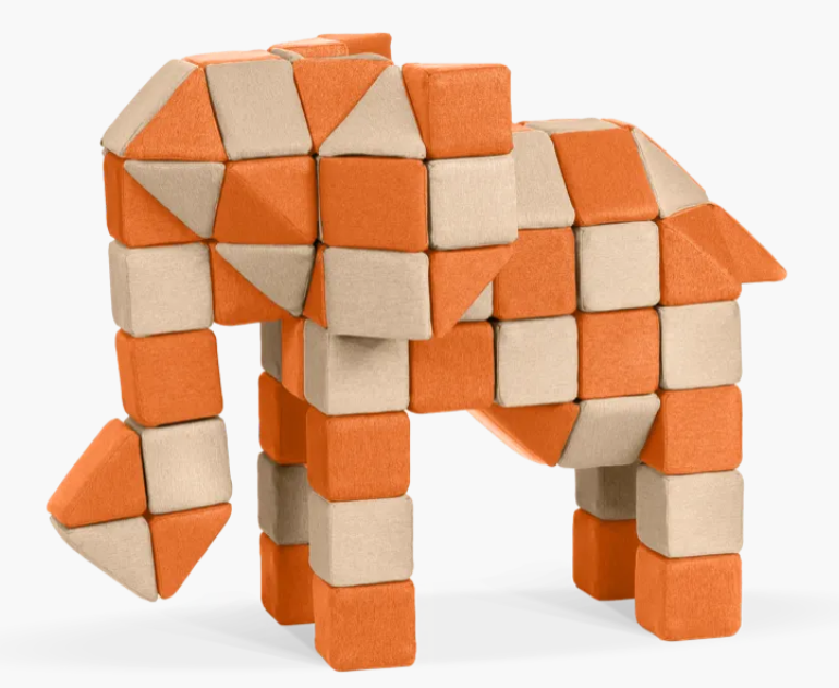 Creative-100 Konstruktorius „Jolly heap” magnetiniai blokeliai 100 vnt. CREATIVE - Image 1