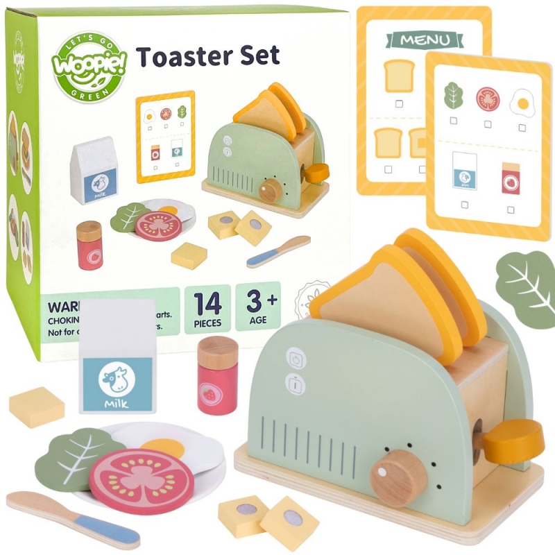 woopie-green-drewniany-toster-zestaw-sniadaniowy-z-akcesoriami-14-el-fsc Medinis skrudintuvas 56478 - Image 1