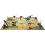 Dinosaurų XXL Figūrų Rinkinys + Kilimėlis 51183 - Image 3
