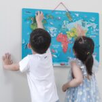 Edukacinė magnetinė lenta su pasaulio žemėlapiu 44508 - Image 11
