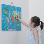 Edukacinė magnetinė lenta su pasaulio žemėlapiu 44508 - Image 15