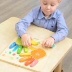 Edukacinė medinė pirštų skaičiavimo lenta MK01733 - Image 6