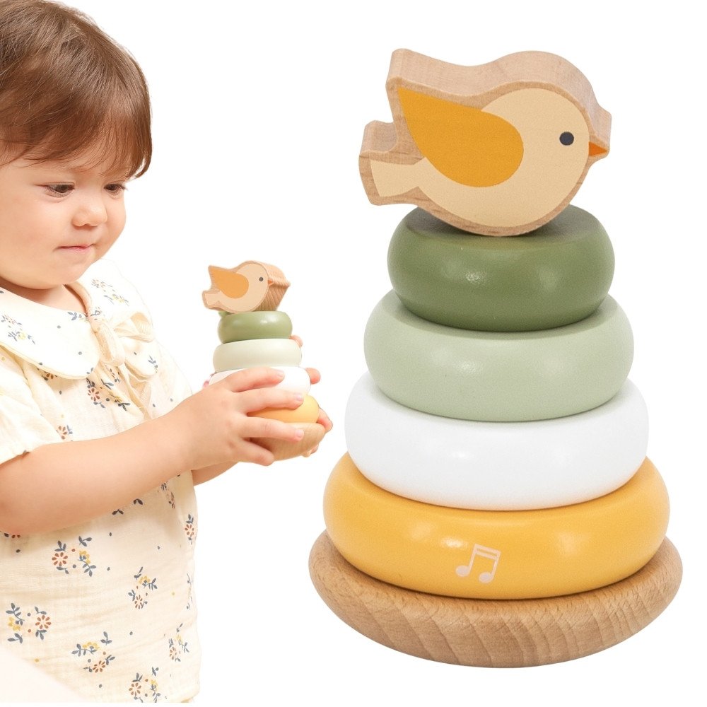 export-19523 Edukacinė piramidė dėlionė Paukštis 44298 - Image 1