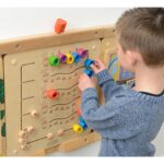 Edukacinė sieninė lenta Spalvingi vikšrai, mokantys skaičius ir kiekius ME23995 - Image 4