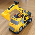 Ekskavatorius miesto sunkvežimis su garsu ir šviesos efektais 53132 - Image 7