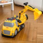 Ekskavatorius miesto sunkvežimis su garsu ir šviesos efektais 53132 - Image 8