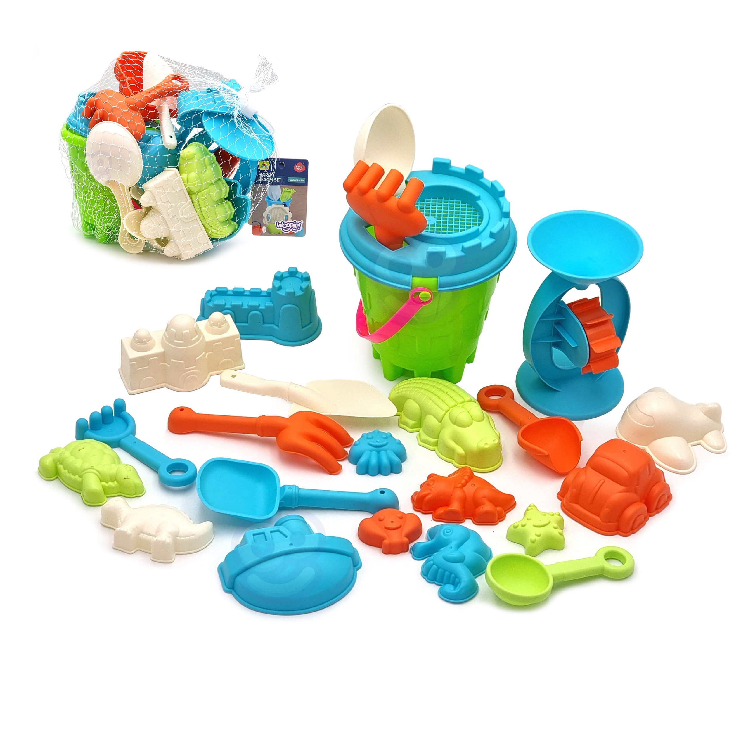export WOOPIE Large Sandbox with Bucket 25 pcs - 10 SETS - Image 1
