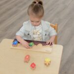 Medinė rūšiavimo lenta Skaičiai ir spalvos - Image 2