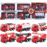 Gaisrininkų Automobilių Rinkinys 6 in 1 52876
