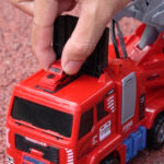 Interaktyvus gaisrinės automobilis su judančiomis kopėčiomis 53248 - Image 8