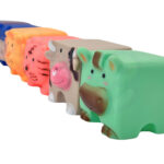 Jutiminiai blokai Gyvūnai  6 vnt. 31200 - Image 2