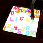 LED šviesos panele keičiančianti spalvas + priedai 140 vnt. MK0014 - Image 3