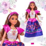 Lėlė su tradicinė meksikietiška gėlių suknelė 57987 - Image 2