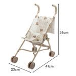 Lėlės vežimėlis Meškiukas 56027 - Image 10
