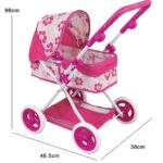 Lėlės Vežimėlis su reguliuojama rankena 52999 - Image 9