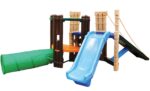 Little Tikes žaidimų aikštelė su čiuožykla 402K