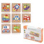 Magnetinė dėlionė Transportas 50723 - Image 2