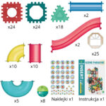 Magnetiniai konstrukciniai blokai Kamuoliukų Takas 128 vnt. 54931 - Image 4