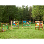 MASTERKIDZ 4-pusių skaidri akrilinė piešimo lenta + puodeliai MK0002 - Image 5