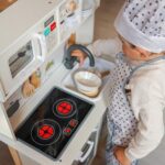 Medinė interaktyvi virtuvė su skalbimo mašina ir lenta 53538 - Image 4
