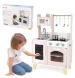 Medinė rožinė virtuvėlė 44082