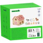 Medinis ūkio gyvūnų formų rūšiavimo namelis TJ133N - Image 11
