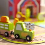 Medinis ūkio lagaminas su figūrėlėmis ir transporto priemonėmis TJ459 - Image 6