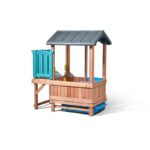Medinis žaidimų namelis su čiuožykla 4906KR - Image 14