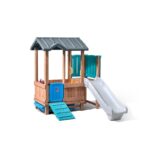 Medinis žaidimų namelis su čiuožykla 4906KR - Image 17