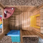 Medinis žaidimų namelis su čiuožykla 4906KR - Image 33