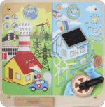 Montessori atsinaujinančios energijos edukacinė lenta ME15501