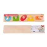 Montessori figūrų dėlionė su rankenėlėmis CW3644 - Image 7