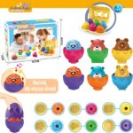 Montessori formų rūšiavimo dėlionė Gyvūnai 6 vnt. 54139 - Image 2