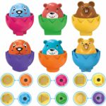 Montessori formų rūšiavimo dėlionė Gyvūnai 6 vnt. 54139 - Image 3