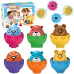 Montessori formų rūšiavimo dėlionė Gyvūnai 6 vnt. 54139