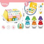 Montessori formų rūšiavimo dėlionė Viščiukai 6vnt 54146 - Image 4