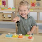 Montessori spalvų ir dydžių rūšiavimo dėlionė ME03881 - Image 2