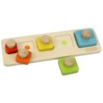 Montessori spalvų ir dydžių rūšiavimo dėlionė ME03881 - Image 6