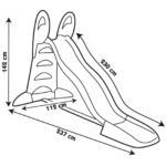 Plastikinė čiuožykla 230 cm 820302 - Image 11