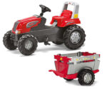 Rolly Toys Traktorius su pedalais ir priekaba 800261 - Image 5