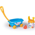SMOBY Peppa Pig smėlio vežimėlis su kibiru ir priedais 867021