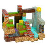 WOOPIE magnetiniai konstrukciniai blokai 3D kubai edukacinis rinkinys 63 vnt. 55914 - Image 2