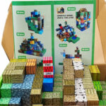 WOOPIE magnetiniai konstrukciniai blokai 3D kubai edukacinis rinkinys 63 vnt. 55914 - Image 4